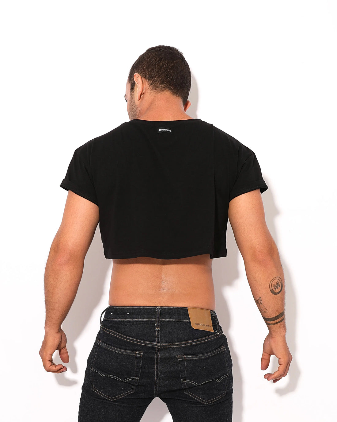 MECHANIC CROP BLACK MOUNDERWEAR