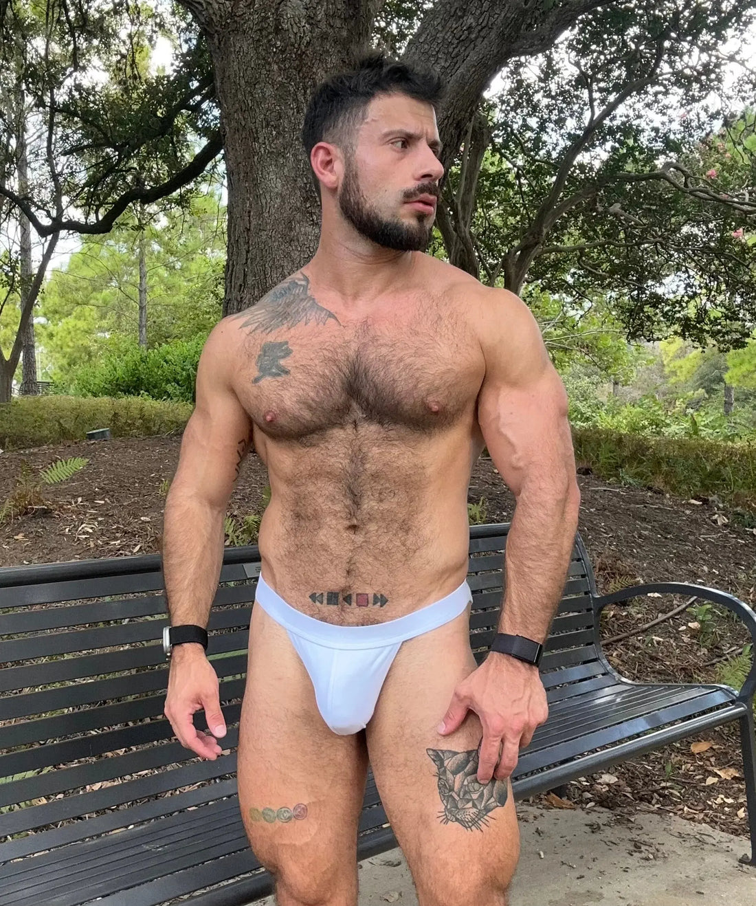 MECHANIC BRIEF WHITE MOUNDERWEAR