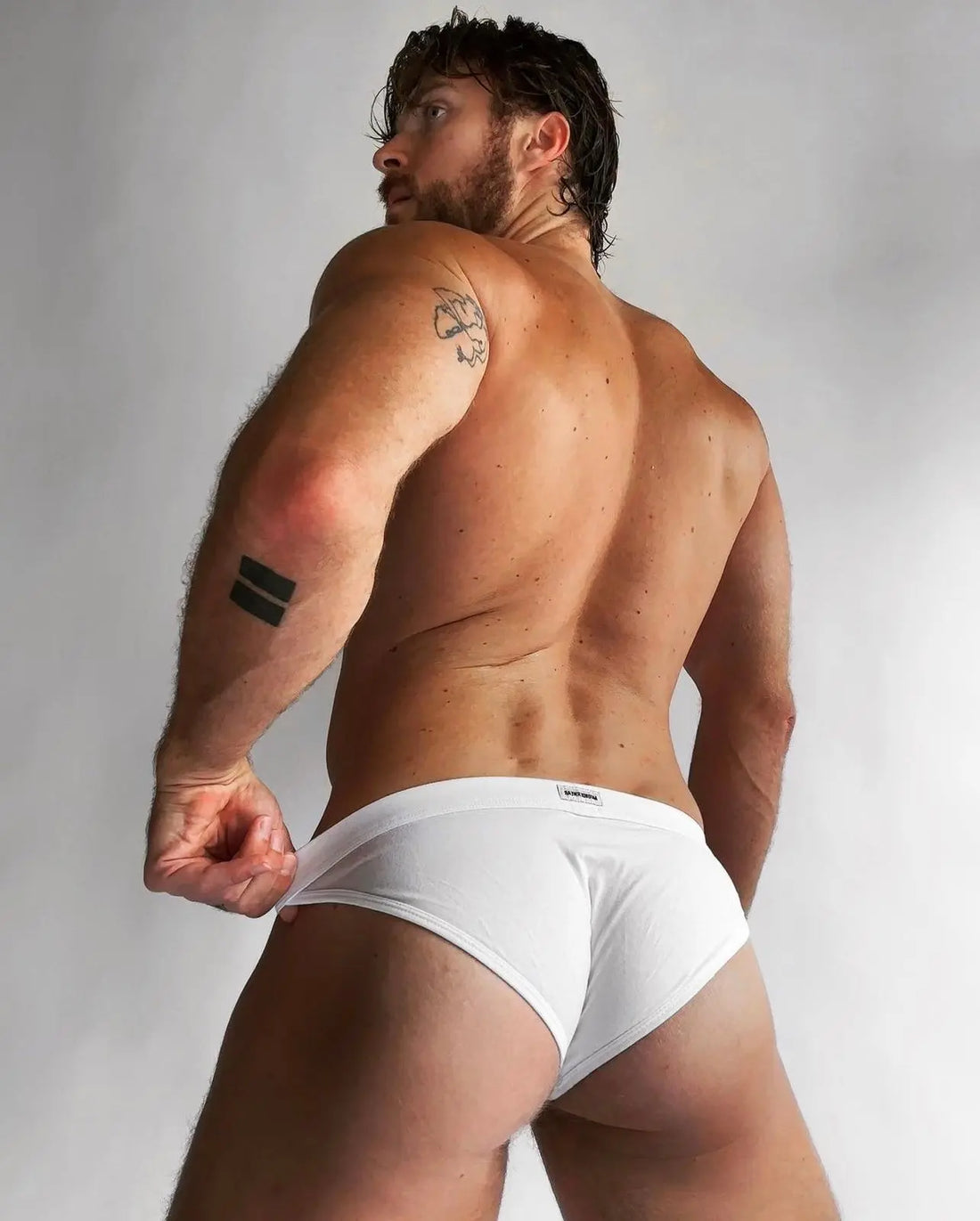 MECHANIC BRIEF WHITE MOUNDERWEAR